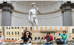 City Bike Tour in Florence and Michelangelo`s David